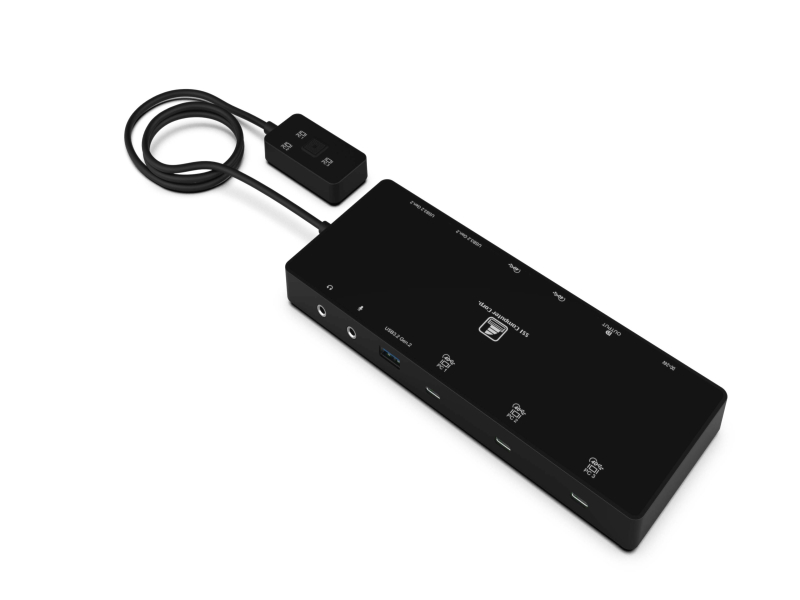 USB4 KVM 擴充基座（支援 PD 充電）